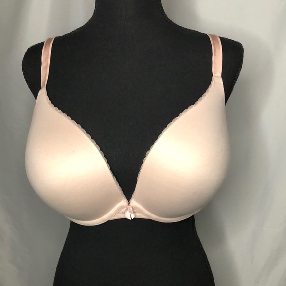 TORRID CURVES blush colored padded bra. Underwire w/ adjust straps. Size 38 DDD. - Picture 1 of 10